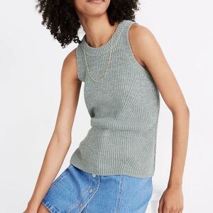 Madewell Ribbed Knit Sleeveless Top